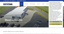 Desktop Screenshot of maxcargmbh.com